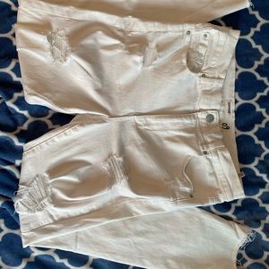 Garage high rise skinny jeans